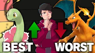 Ranking ALL STARTER POKEMON From WORST TO BEST !