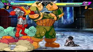 MUGEN BATTLES - Colossus/Hulk/Juggernaut vs. Mizuchi