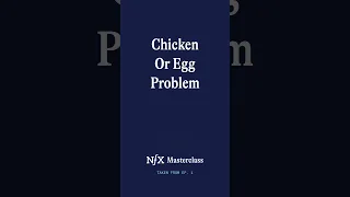 Which comes first, the supply or the demand? Chicken or egg?#chickenoregg #nfx