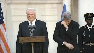 Le fou rire de Boris Eltsine et Bill Clinton | L’univers des GéoManiak