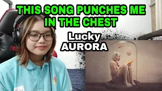 AURORA - 'LUCKY' (LIVE AT NIDAROSDOMEN) || REACTION