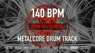 140 BPM Metalcore Drum Track *HEAVY BREAKDOWN*