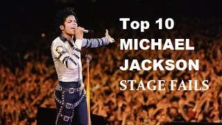 Top 10 Michael Jackson STAGE FAILS!