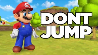 How many Mario Games can I beat WITHOUT JUMPING?