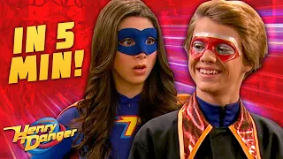 Danger and Thunder In 5 Minutes Pt. 1! Ft. Phoebe Thunderman | Henry Danger