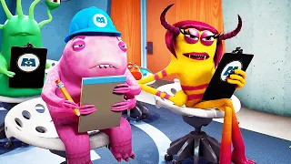 MONSTERS AT WORK Clip - "Knock Knock Jokes" (2021)