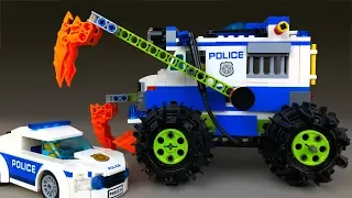 Полицейская Машина - Крушитель 🔴 Мультики про Полицию ЛЕГО