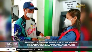 Higit 400 UCT beneficiaries, nakatanggap na ng cash cards sa Zamboanga del Norte