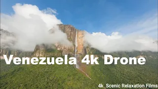 Venezuela 4k - Scenic Relaxation Film With Calming piano Music | Mount Roraima