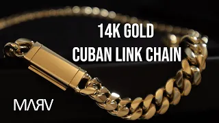 MAKING OF A GOLD CUBAN LINK CHAIN