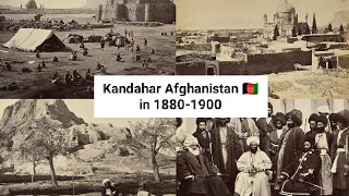 Vintage Kandahar, Afghanistan 🇦🇫 in 1880-1900 | Exploring Old Kandahar | Vintage Footage | History