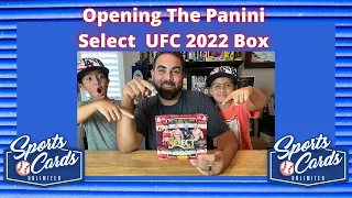 Opening the Panini Select 2022 UFC Box - Sports Cards Unlimited