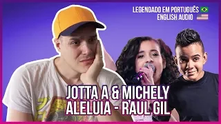 REACTION: ALELUIA - JOTTA A & MICHELY MANUELY - legendas em Português!