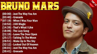 Bruno Mars Greatest Hits 2024 Collection - Top 10 Hits Playlist Of All Time