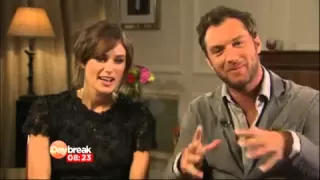 Jude Law and Keira Knightly on Daybreak