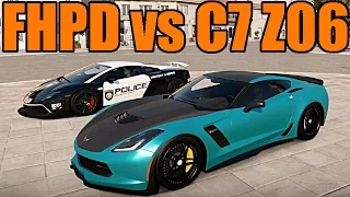 Forza Horizon 2 | Police Game | FHPD vs C7 Z06