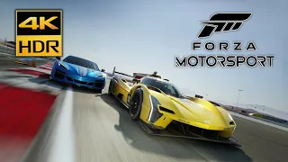 Forza Motorsport (2023) Gameplay - Starting Career [4K HDR - Visuals Mode 30FPS]