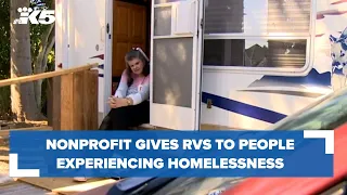 Nonprofit gives RVs to people experiencing homelessness