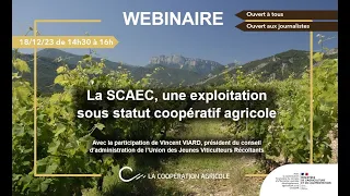 La SCAEC, une exploitation sous statut coopératif agricole - 18/01/2023