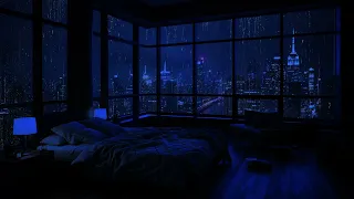 Rainy Night Repose - Embrace Comfort and Tranquility with Urban Rain Ambiance ☁️🌧️