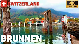 Brunnen Switzerland | Brunnen, Switzerland's Most Beautiful Village | 4K Video UHD