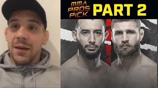 MMA Pros Pick ✅ Jiri Prochazka vs. Dominick Reyes - Part 2  👊 UFC Vegas 25