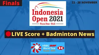🔴LIVE: Finals Indonesia Open 2021 | Badminton Live Match | LIVESTREAM | LIVE SCORE BADMINTON |
