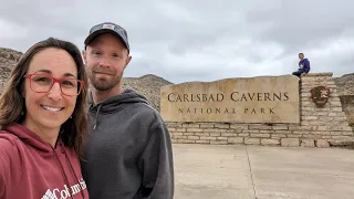 Carlsbad Caverns March 2024 with kids New Mexico