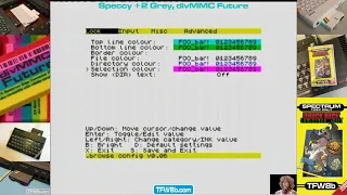 divMMC Future + Bob Fossil's File Browser.. Revisited! Long file names & Kempston? = Moon + Stick :D