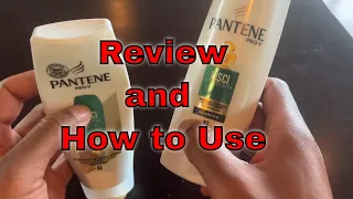 Pantene Pro-V Shampoo and Conditioner Review and How to Use