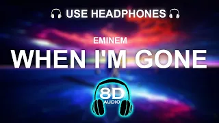 Eminem - When I'm Gone 8D SONG | BASS BOOSTED