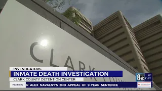 Las Vegas police investigate inmate’s death at Clark County Detention Center
