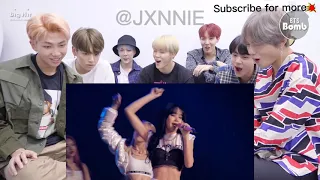 BTS Reaction to Blackpink As if it's your last