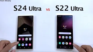 SAMSUNG S24 Ultra vs S22 Ultra - Speed Test