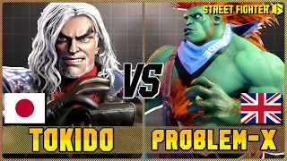 STREET FIGHTER 6 💥 Tokido (#1 KEN) vs Problem-X (#1 BLANKA) 💥 SF6 Room Match 💥