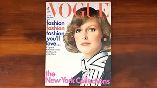 1972 September 1 ASMR Magazine Flip Through: Vogue w Karen Graham, Angelica Huston, Norman Mailer