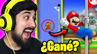 SI COMPLETO UN NIVEL CAMBIO DE JUEGO 😳 | SUPER MARIO BROS