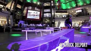 Kimberley Skaters Brad Balie & Warrick Delport Warmups at Canal Walk Grand Slam 2014