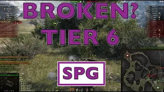 WOT - Most Broken OP Tier 6 SPG | World of Tanks