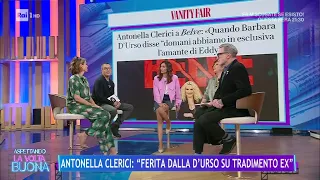 Antonella Clerici: "Ferita dalla D'Urso su tradimento ex" - La Volta Buona 24/04/2024