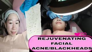 rejuvenating facial face for acne and blackheads #facial #rejuvenating