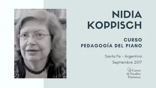 Prof. Nidia Koppisch / Curso pedagogía piano 2017 / 4