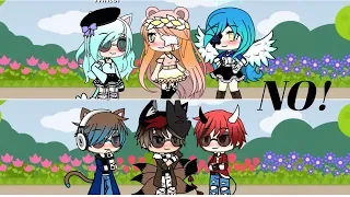 No!! (Male and Female Version) Gacha life