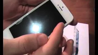 iPhone 5 Unboxing and first start/Распаковка и первый старт