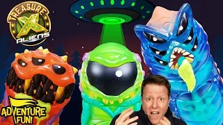 Treasure X Aliens “Alien Hunters” Series 2 Aliens Dissection Kit! Adventure Fun Toy review!