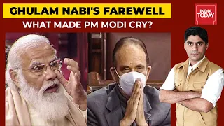 PM Modi's Teary Farewell To Ghulam Nabi: What Made Prime Minister Cry In Rajya Sabha? | India First