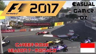 F1 2017 PS4 Career Mode Monaco - Round 6 (Season 7)