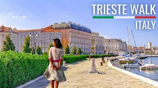 Trieste | Virtual Walk ASMR | Treadmill Workout Scenery | Italy