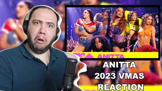 🇧🇷 Anitta - "Used To Be" / "Funk Rave" / "Grip" | 2023 VMAs Reaction - TEACHER PAUL REACTS 🇧🇷