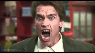 "Shut up!!!" - Arnold Schwarzenegger in 'Kindergarten Cop' (1990)